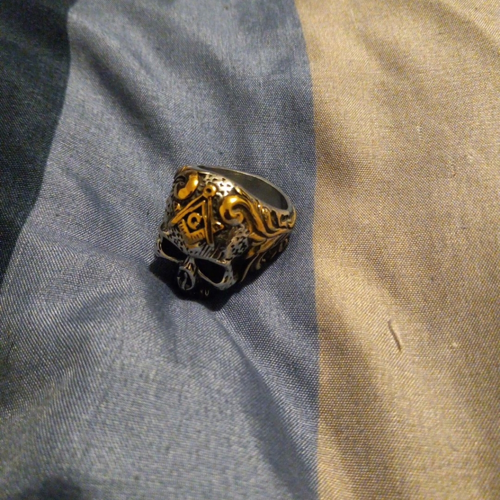 Homemade Rare Skull Rings - Picture 2 of 3